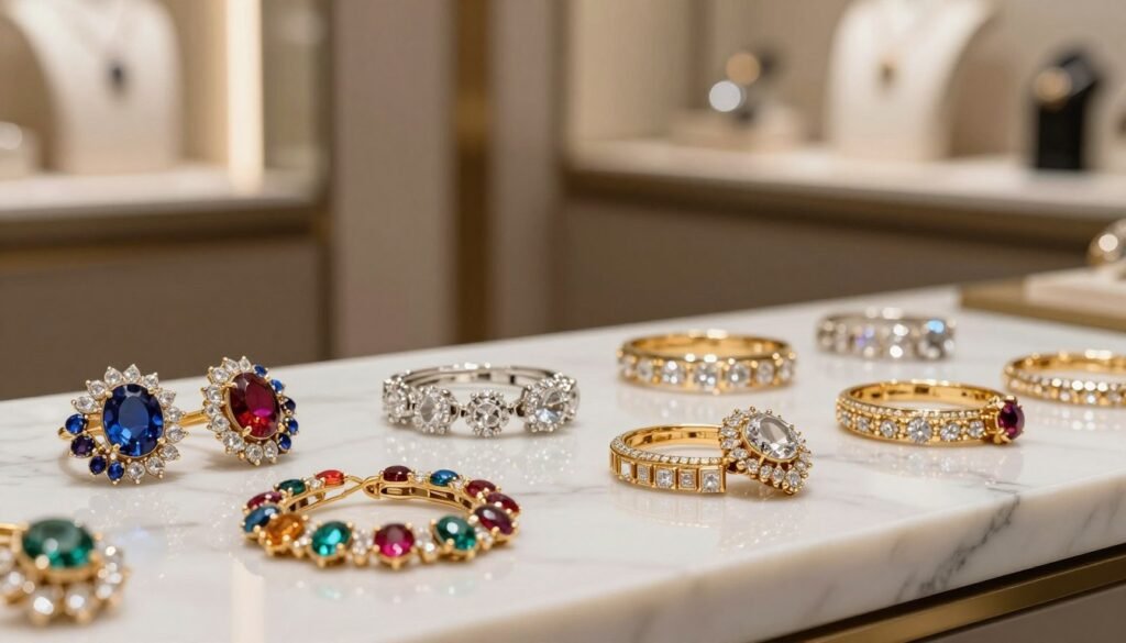 imitation jewellery vs real jewellery