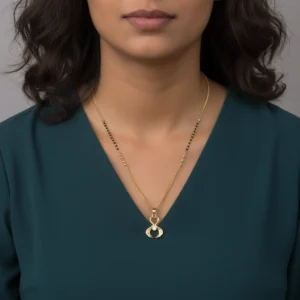 Elegant AD Diamond Delicate Mangalsutra