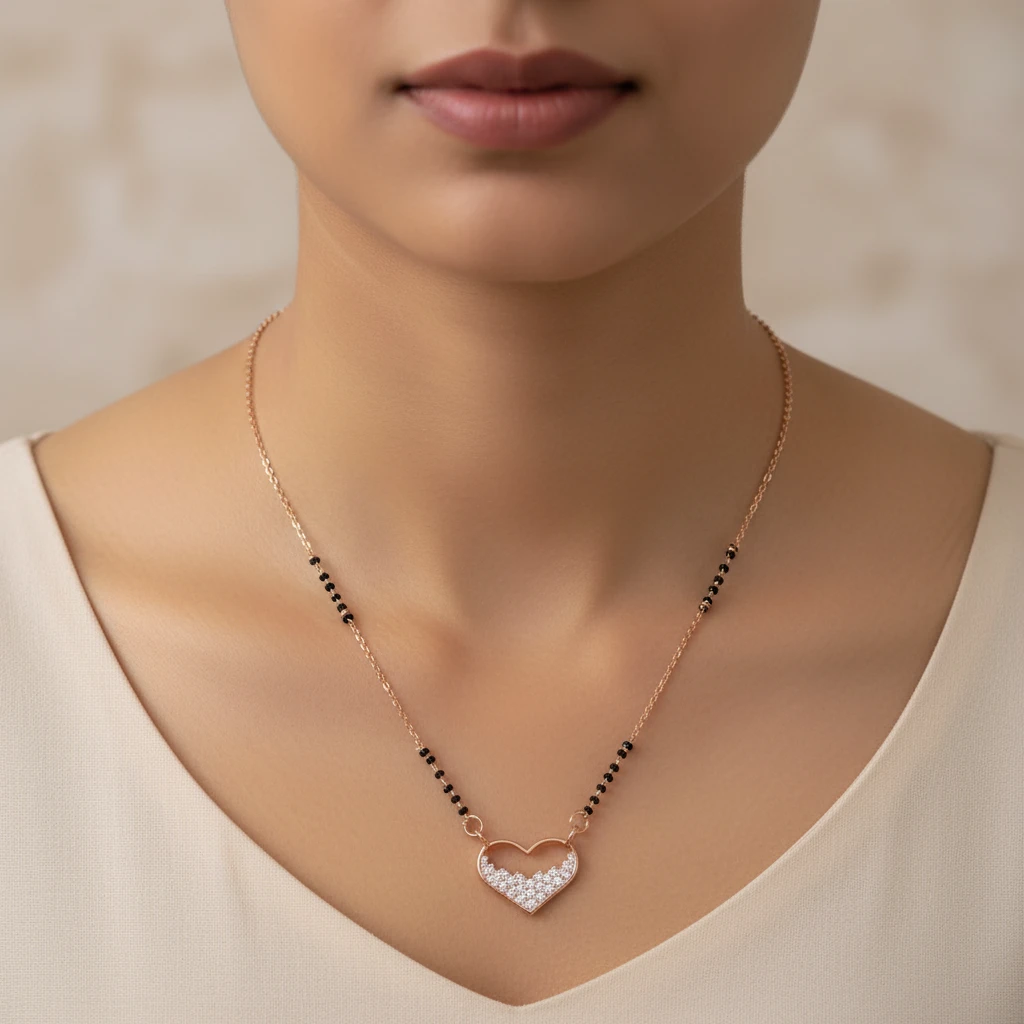 heart-shape-ad-diamond-mangalsutra