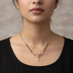Traditional AD Diamond Mangalsutra