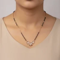 Fancy Circle Design Mangalsutra