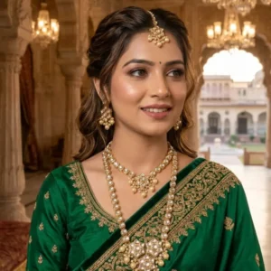 Semi Bridal Kundan Set