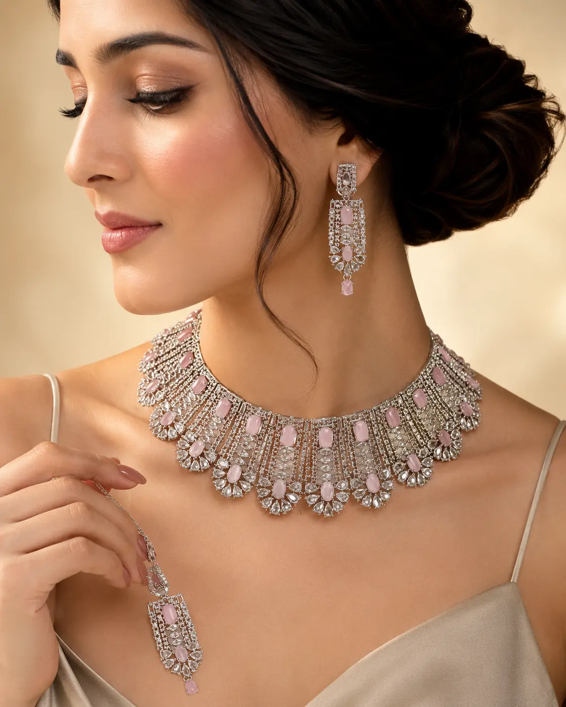 Premium AD Stone Jewellery Collection by Tradition by Avisha